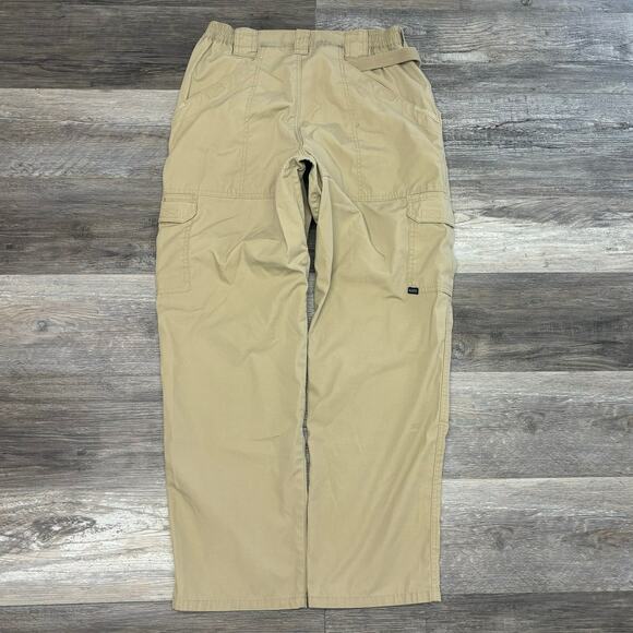 5.11 Tactical Taclite Pro Tan Khaki Mens 32x32 Ripstop Cargo Utility Work Pants - Picture 2 of 16